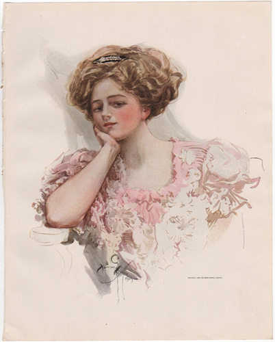 American Beauties by Harrison Fisher (1909)